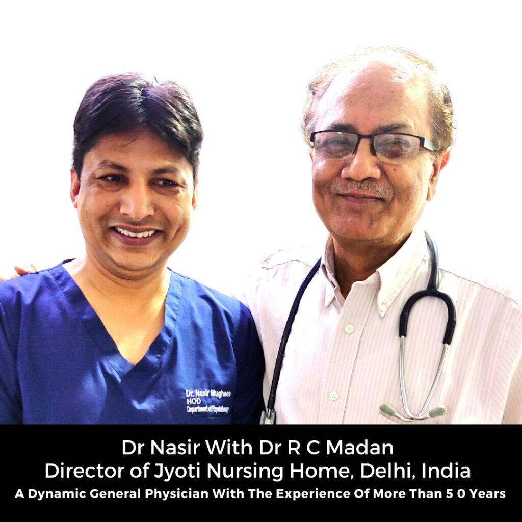 With Dr R C Madan Sir A Dynamic General Physician With The Experience Of More Than 50 Years.