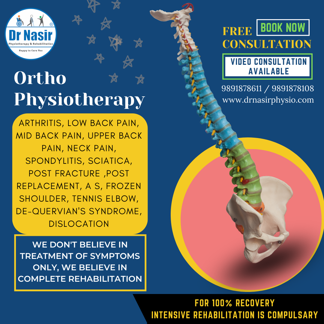 Physiotherapist in Dwarka - Dr NasirPhysiotherapy and Rehabilation